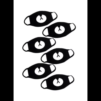 6-Piece Printed Cotton Mask...