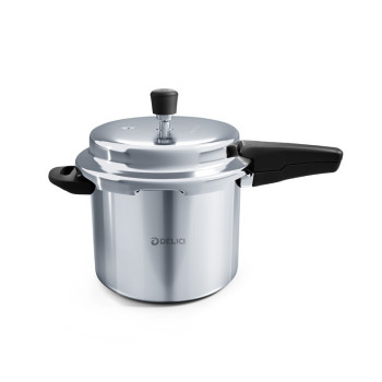 Delici DAPC 5 litre Aluminum Pressure Cooker with Ultra Safe GRV System