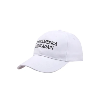 Adjustable Baseball Cap White