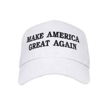 Adjustable Baseball Cap White