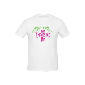 Aesop Rock The Impossible Kid Logo Printed Cotton Short Sleeve T-Shirt White