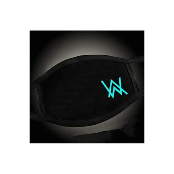 Alan Walker Cosplay Accessories Black Glowing Face Mask