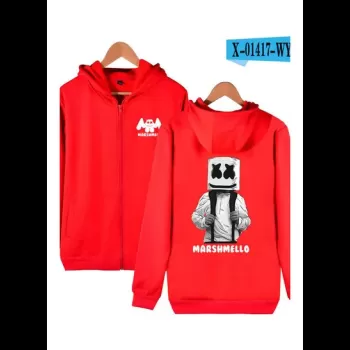 Marshmello Printed Casual...