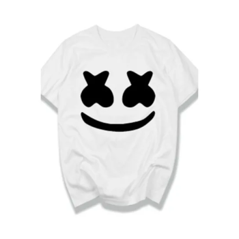 Marshmello Same Short Sleeve T-Shirt, White