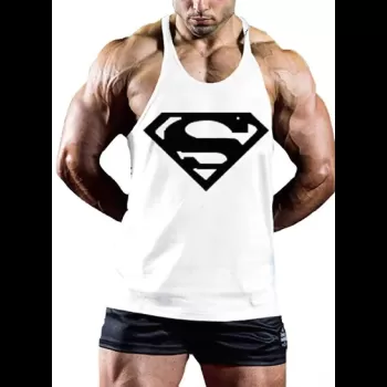 Men Fitness Tank Top Muscle...