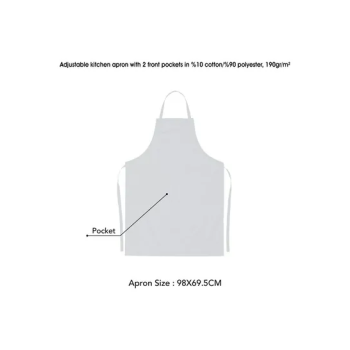 Maybe Swearing Will Help Printed Apron White 98x69.5 cm