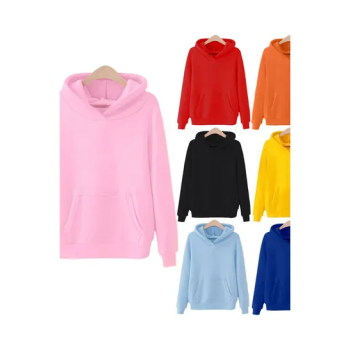 Men Women Hooded Sweatshirt Blue