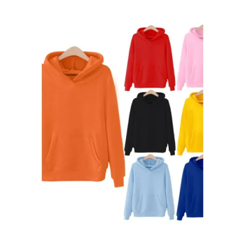 Men Women Hooded Sweatshirt Blue