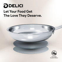 Delici DFP 22W Stainless Steel Cookware Fry Pan