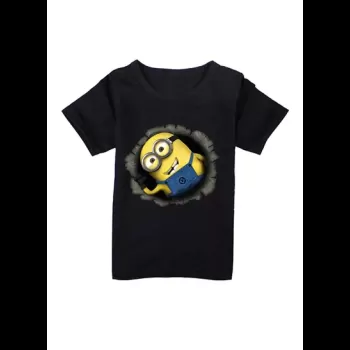 Minion Fan Cute Black Kids...