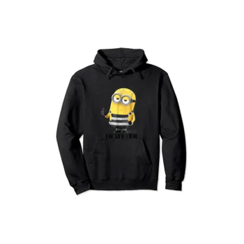 Minion Thumbs Up Whatever Printed Hoodie