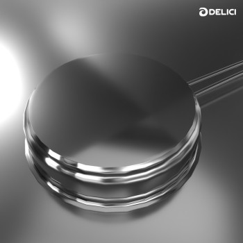 Delici DFP 2428W 2 PCS Stainless Steel Fry pan set