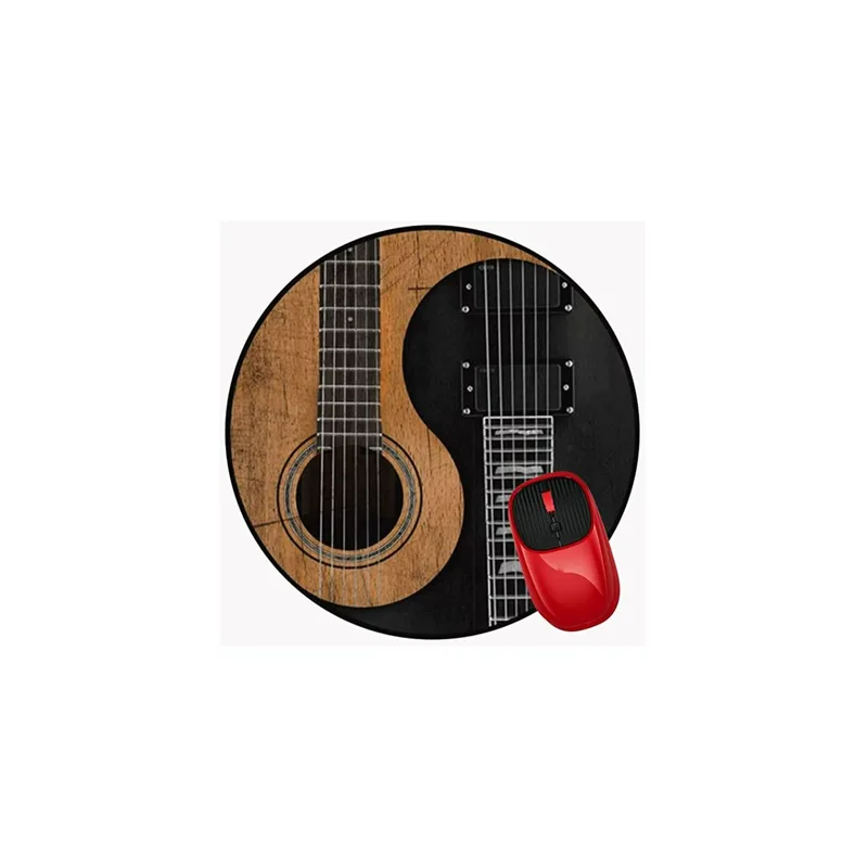 Mouse pad Choice Guitar String Non-Slip Rubber Funny Cute Mat for Gaming and Gift