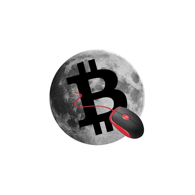 Mouse Pad Choice Soccer Bitcoin Non-Slip Rubber Funny Cute Mat for Gaming and Gift