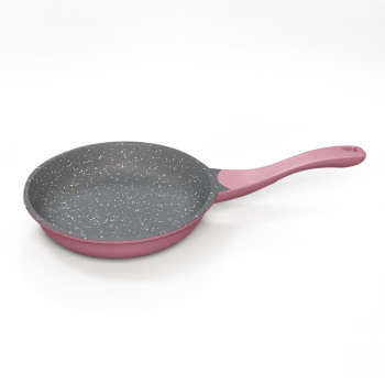 Delici DGDN FP24P Granite Coated Die-Cast Aluminum Non-Stick Fry Pan