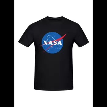 Nasa Logo Printed Cotton...