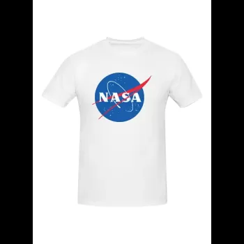 Nasa Logo Printed Cotton...