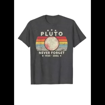 Never Forget Pluto Printed...