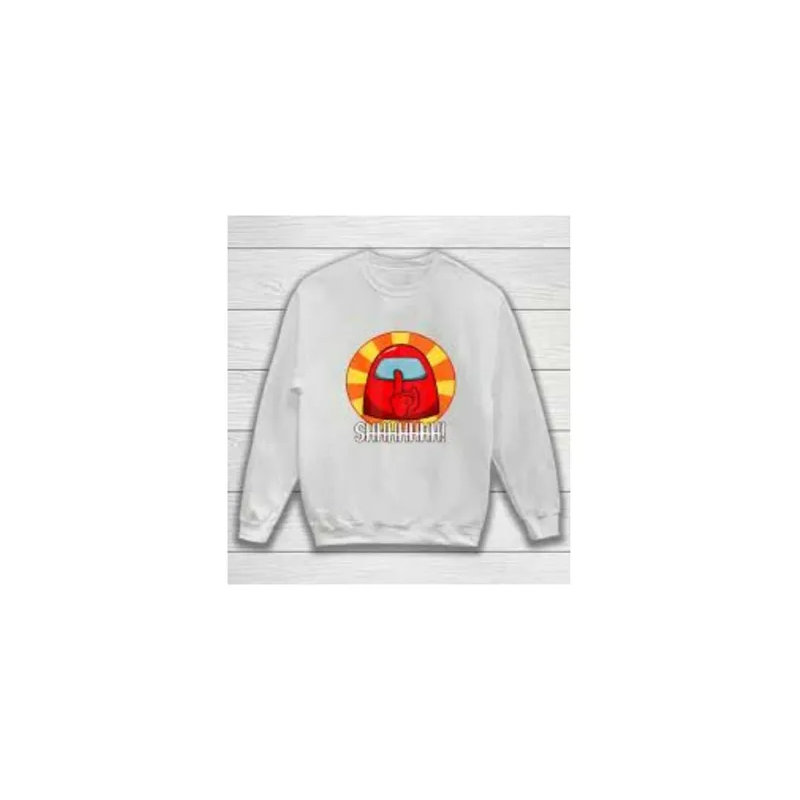 New Army Among US Low Neck Sweater for Kids