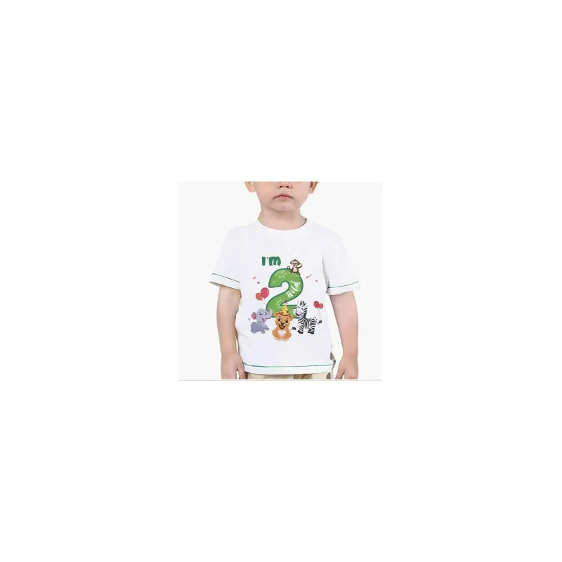 New Army Im Two Jungle Printed T-s hirt for Kids
