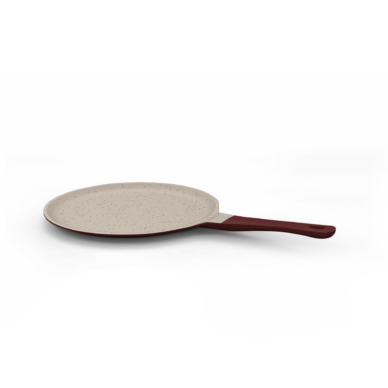 Delici DGDN TP27M Granite Coated Die-Cast Aluminum Non-Stick Tawa Pan