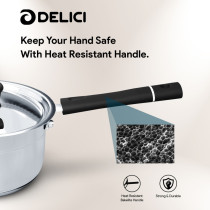 Delici DMP 16B Stainless Steel Milk Pan