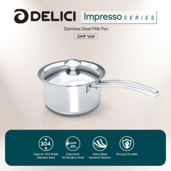 Delici DMP 16W Stainless Steel Milk Pan