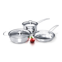 Delici DSK 5W 5 Pcs Stainless Steel Cookware Set
