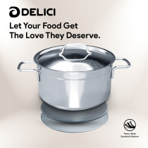 Delici DSP 16W Stainless Steel Saucepan