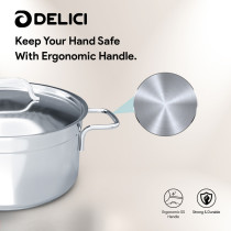 Delici DSP 24W Stainless Steel Sauce Pan