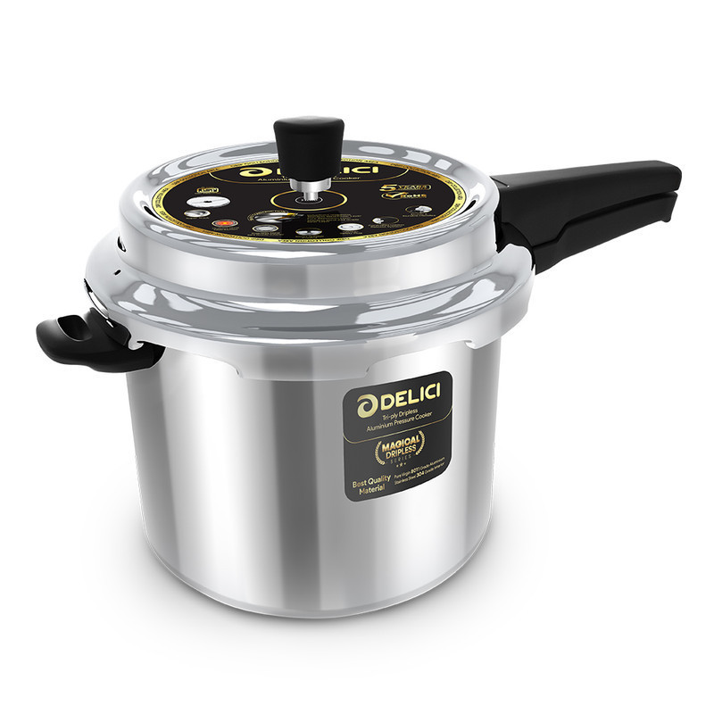 DELICI TDPC3M 3 Litre Dripless Triply Pressure Cooker
