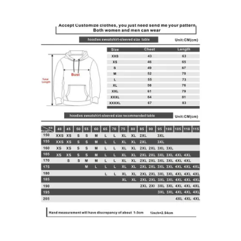 Generic Printed Hoodie White/Red