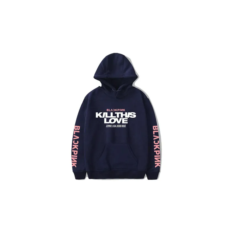 Generic Printed Sweatshirt Navy