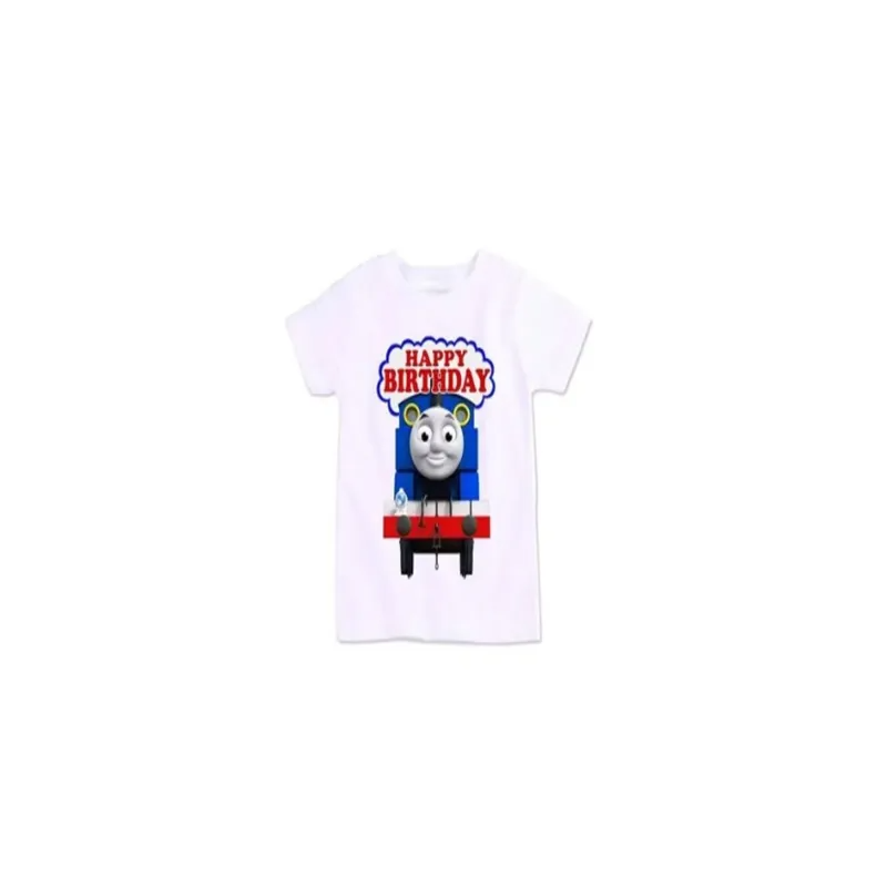 Generic Printed Thomas Round Neck T-Shirt Unisex For KIds