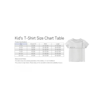 Generic Printed Thomas Round Neck T-Shirt Unisex For KIds
