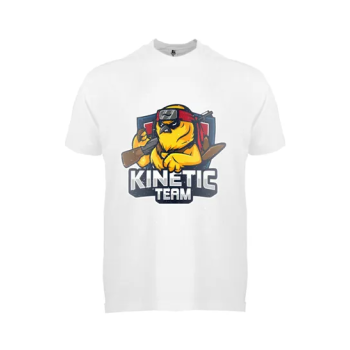 FMSTYLES PUBG Kinetic Team Short Sleeve T-shirt White