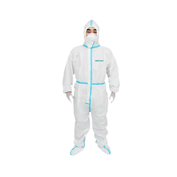 Generic Protective Coverall Disposable Suit White