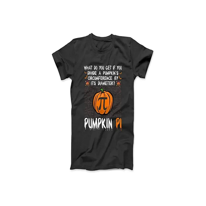 Generic Pumpkin Pi Printed T-shirt