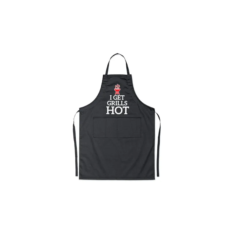 Generic Quote Printed Apron Black/White/Red 98x69.5cm