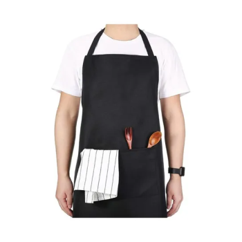 Generic Quote Printed Apron Black/White/Yellow 98x69.5cm