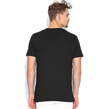 Think Outside The Box Printed Black T-shirt