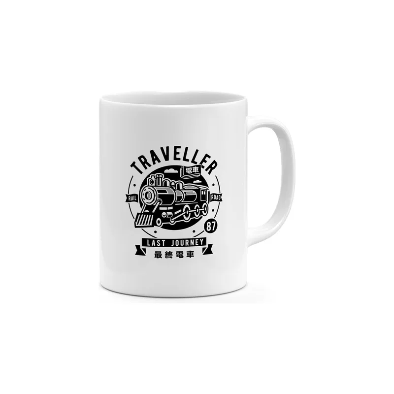 Traveller The Last Journey Coffee Mug White/Black