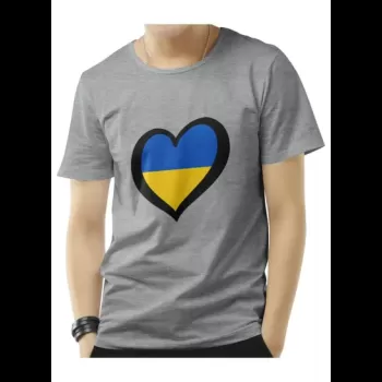 Ukraine Heart Graphic Crew...