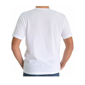 United Kingdom Flag Printed Classic Great Britain Round Neck Short Sleeve White T-shirt