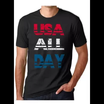 USA All Day Printed July 4...