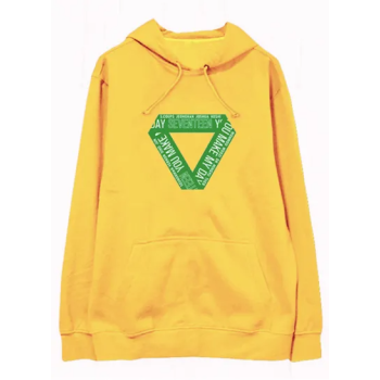 Versatile Winter Hoodie Yellow
