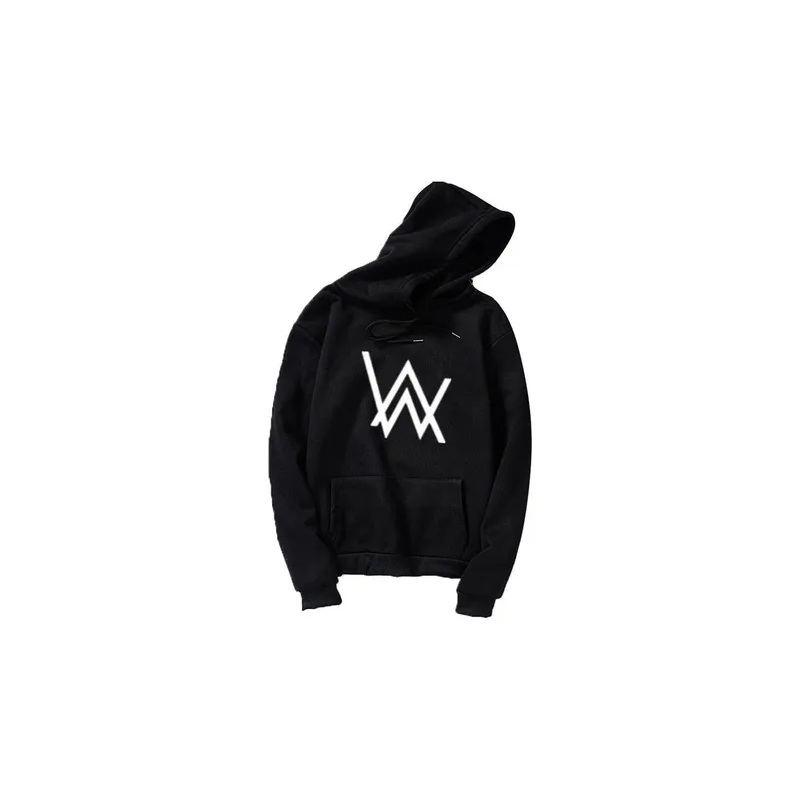 Warm Thicken Fleece Sweatshirt Black
