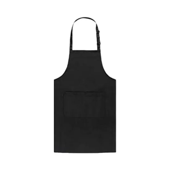 Waterproof Kitchen Cooking Apron Black 27x29inch