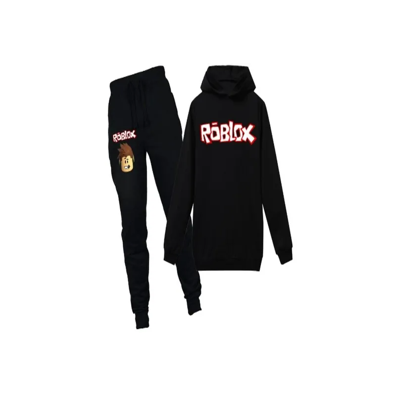 Generic Roblox Set Unisex for Kids Black
