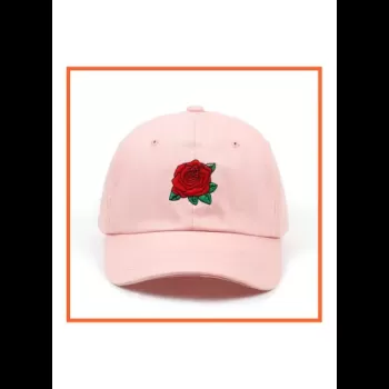 Generic Rose Embroidery Cap...